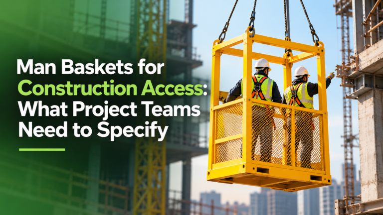 Man Baskets for Construction Access What Project Teams Need to Specify